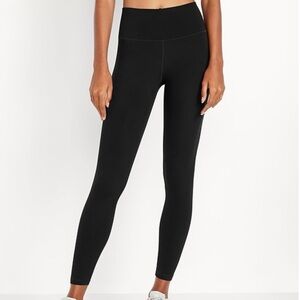 Old Navy Studio Smooth Black Leggings Size L